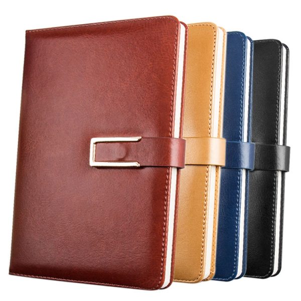 A5 pu vintage leather work journal diary notebook