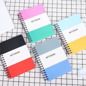 Hard cover binder wholesale brand custom spiral notebook