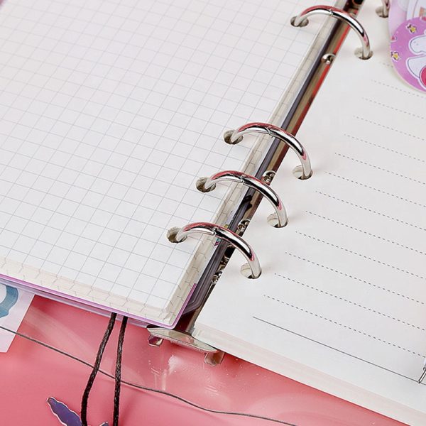 Sequin Filler Glitter Unicorn Custom Grid Cartoon Notebook - Image 6