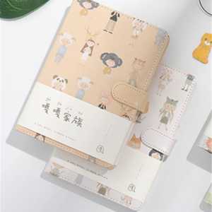 A5 hardcover small fresh hand ledger magnetic buckle diary