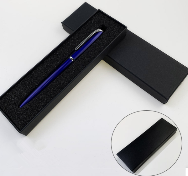 Blue and  black business signature pen laser custom logo - Image 2