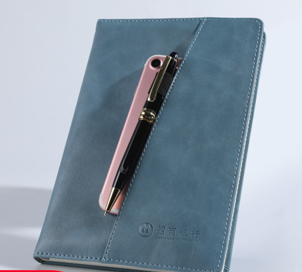 Custom a5 leather hardcover diary business notebook - Image 4