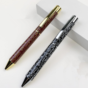 High end metal ballpoint pen custom