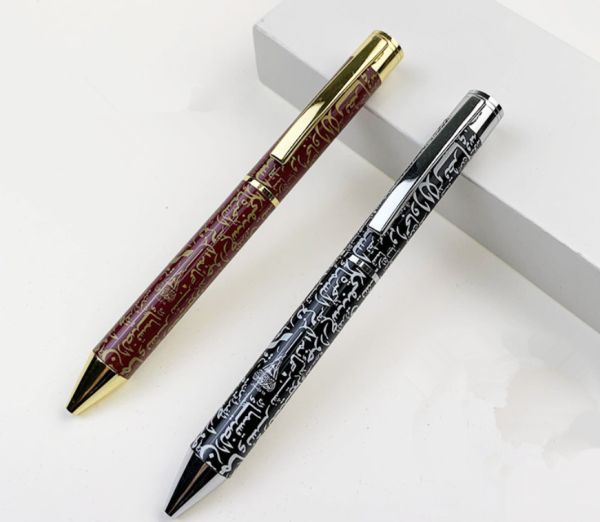 High end metal ballpoint pen custom