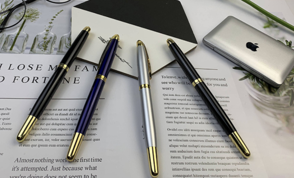 Metal Ball Pen Fashion Business Sign Pen - Image 2