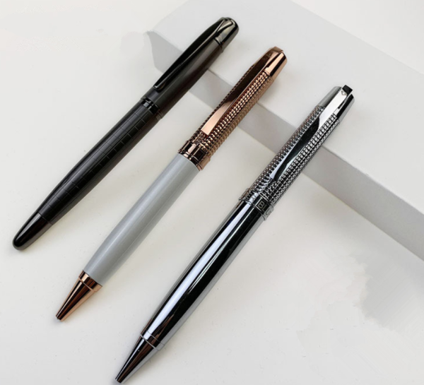 Laser LOGO plated metal ballpoint pen - Image 4