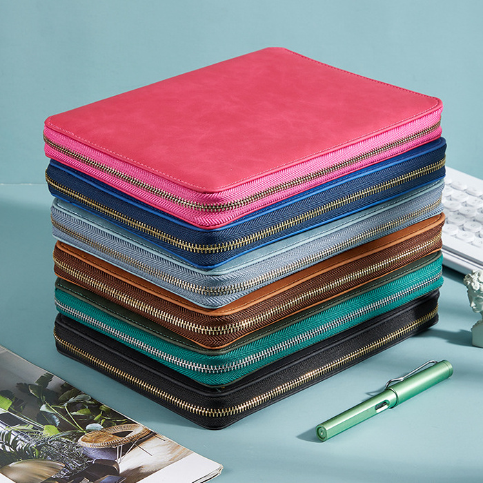 A5 multifunctional zipper bag combined notebook