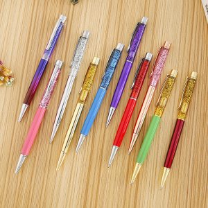 Colorful metal crystal pen a variety of colors to choose from
