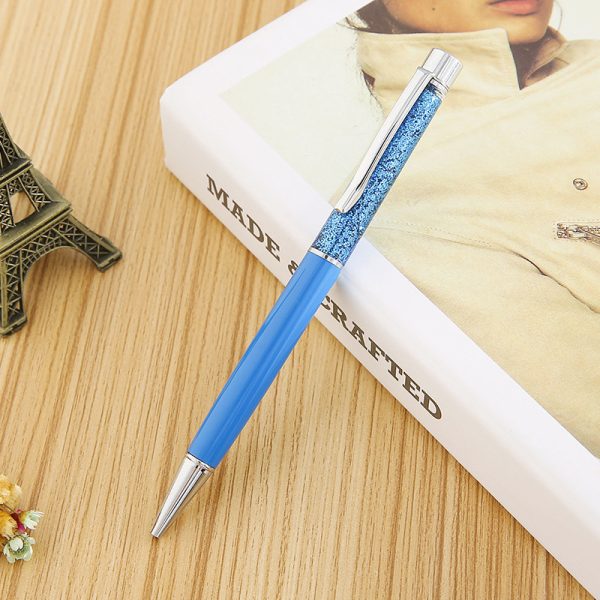 Colorful metal crystal pen a variety of colors to choose from - Image 2