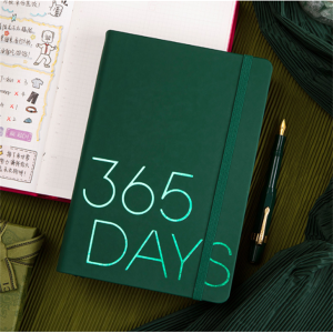 Custom 365 Days Daily Weekly Yearly Planner Notepad Notebook