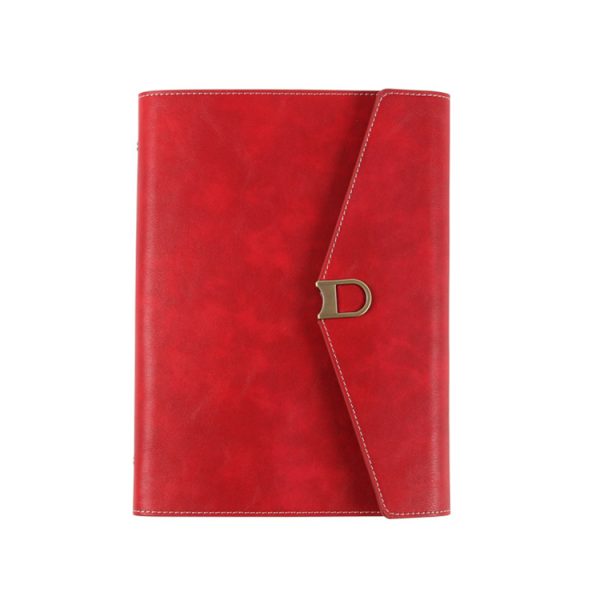 Creative retro metal buckle loose-leaf binding A5 notebook - Image 4