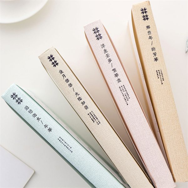 A5 fresh and simple paper cover hardcover calendar notebook - Image 4
