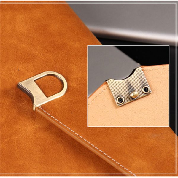Creative retro metal buckle loose-leaf binding A5 notebook - Image 5
