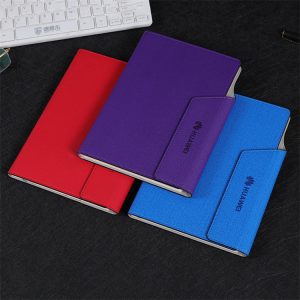 A5 tri-fold cloth cover binder binding planning notebook