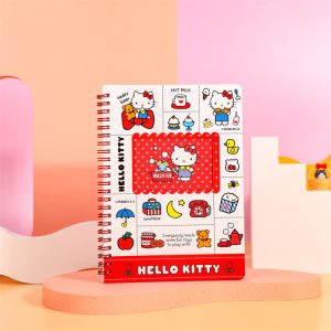 A5 Cartoon Printing Coloring Page Spiral Binding Notebook