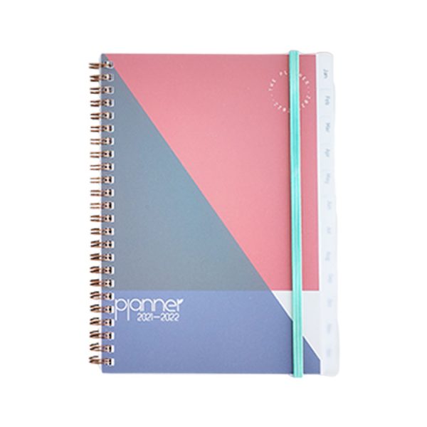 A5 paper cover elastic band spiral bound journal - Image 2