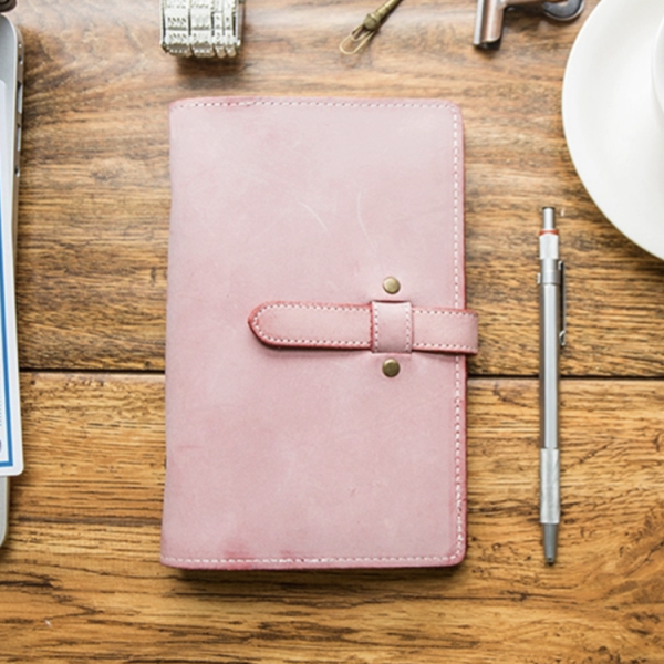 A6 PU leather cover loose-leaf binding traveler's diary - Image 2