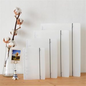 A5/A6/A4 loose-leaf binding transparent frosted PP cover