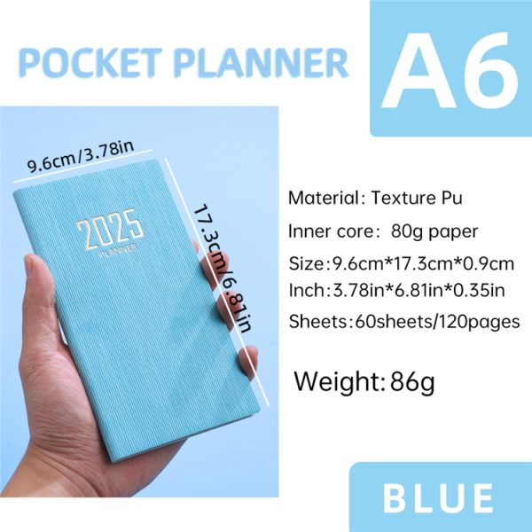 2025 A6 365-day schedule book time management planner(1) - Image 4
