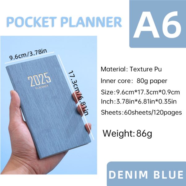 2025 A6 365-day schedule book time management planner(1) - Image 5