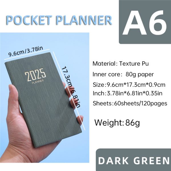 2025 A6 365-day schedule book time management planner(1) - Image 6