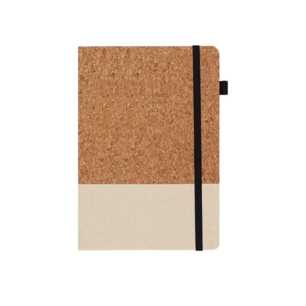A5 size soft wood and PU stitching notebook wholesale - Image 4