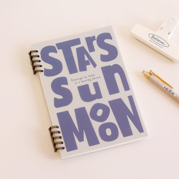 B5 size 10 holes transparent paper cover loose-leaf notebook - Image 2