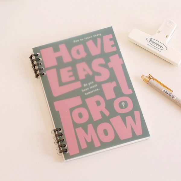 B5 size 10 holes transparent paper cover loose-leaf notebook - Image 3