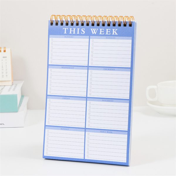 Daily planner A5 full English time management list - Image 3