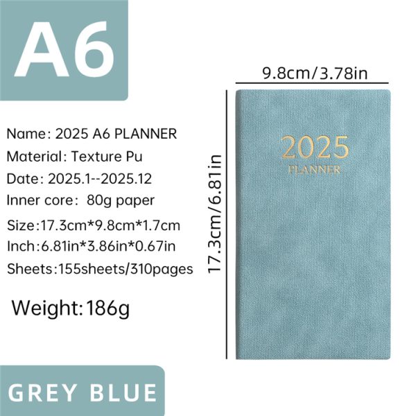 2025 A6 365-day schedule book time management planner(2) - Image 6