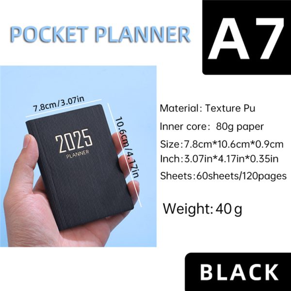 2025 A7 365-day schedule book time management planner - Image 7
