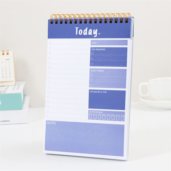 Daily planner A5 full English time management list - Image 9