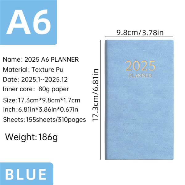 2025 A6 365-day schedule book time management planner(2) - Image 4