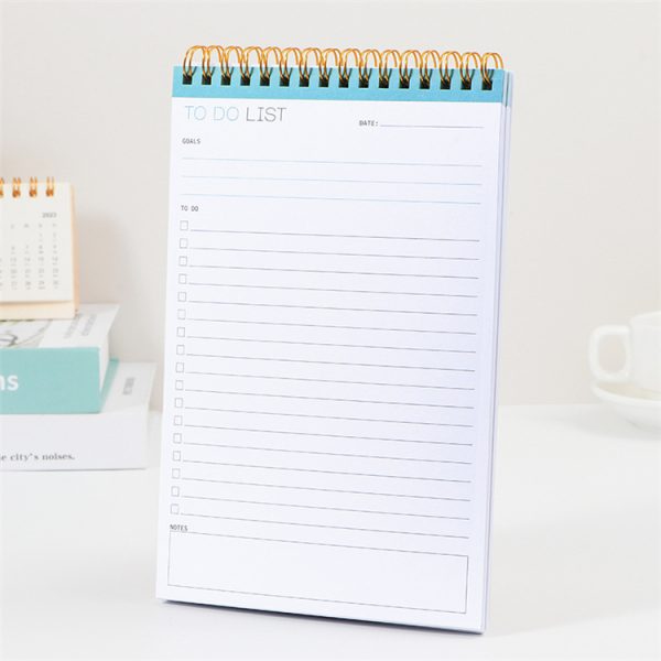 Daily planner A5 full English time management list - Image 8