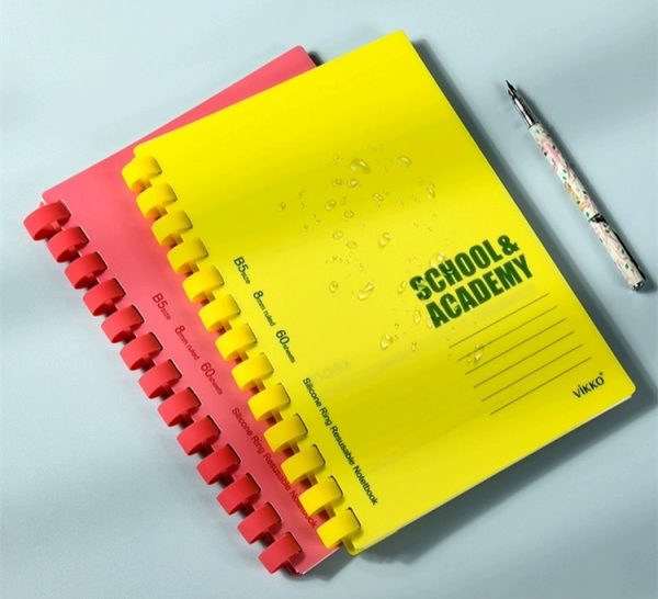 A6/A5/B5 soft color rubber spiral binding notebook - Image 3