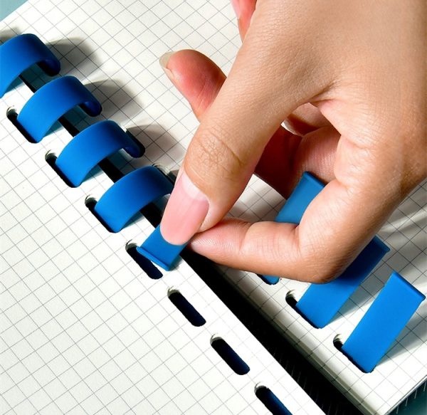 A6/A5/B5 soft color rubber spiral binding notebook - Image 5