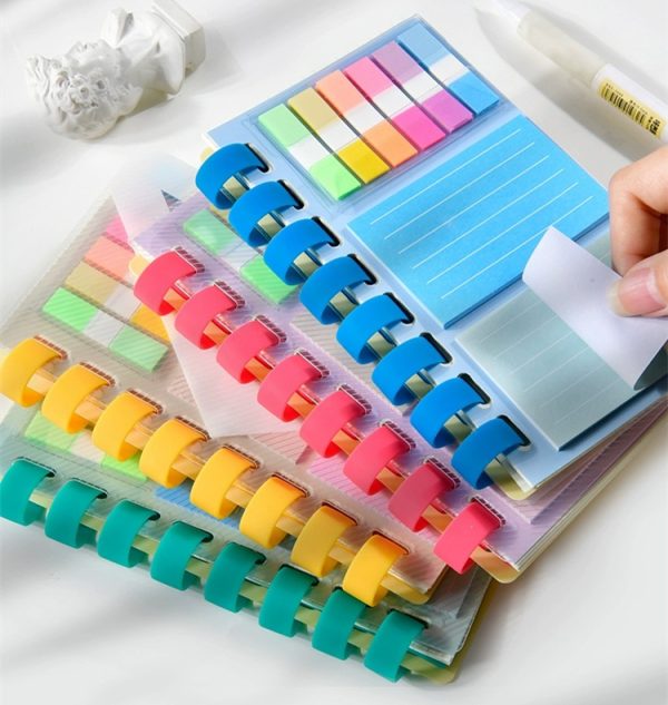 A6/A5/B5 soft color rubber spiral binding notebook