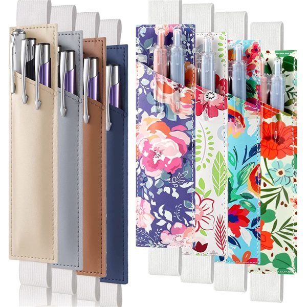 Leather notebook pen holders in different designs - Image 4