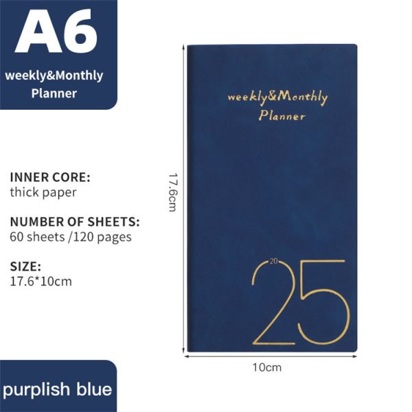 2025 Schedule Planner 365 Days Time Management Book - Image 8