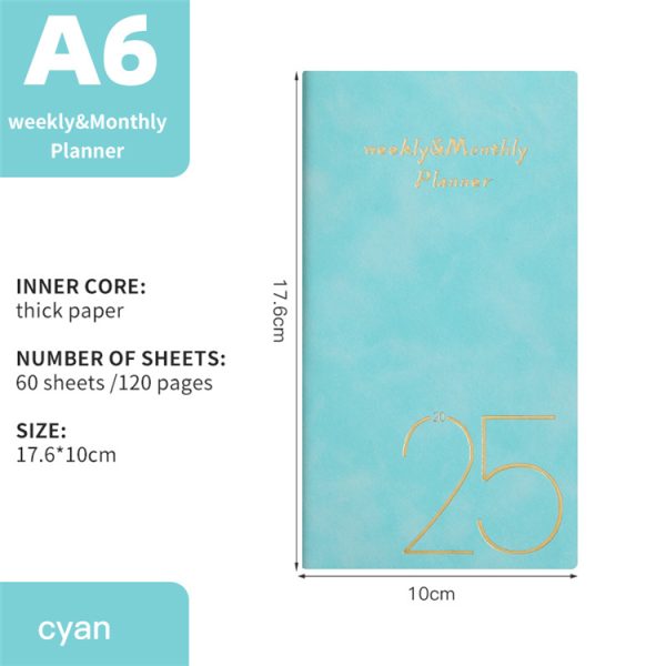 2025 Schedule Planner 365 Days Time Management Book - Image 2