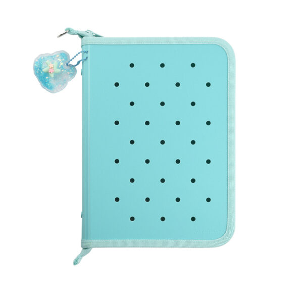 A5 foam board color loose-leaf zipper notebook - Image 3