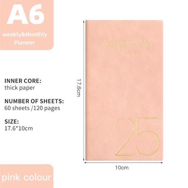 2025 Schedule Planner 365 Days Time Management Book - Image 4