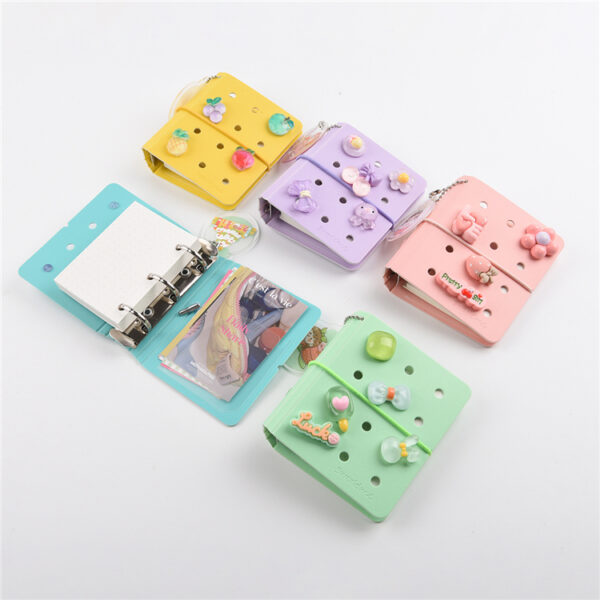 3-hole mini loose-leaf handbook pocket notebook Planner