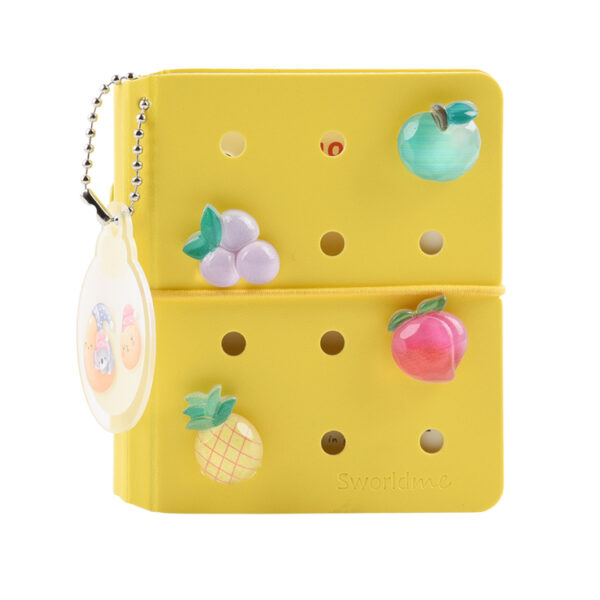 3-hole mini loose-leaf handbook pocket notebook Planner - Image 6