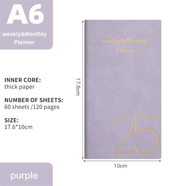 2025 Schedule Planner 365 Days Time Management Book - Image 3
