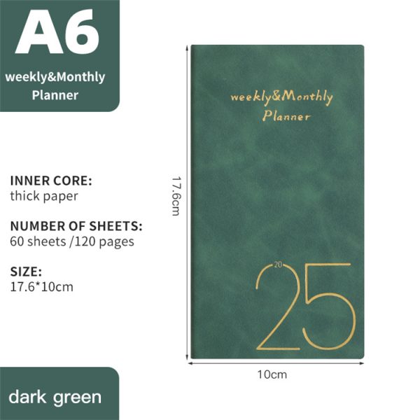 2025 Schedule Planner 365 Days Time Management Book - Image 5