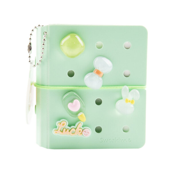 3-hole mini loose-leaf handbook pocket notebook Planner - Image 3