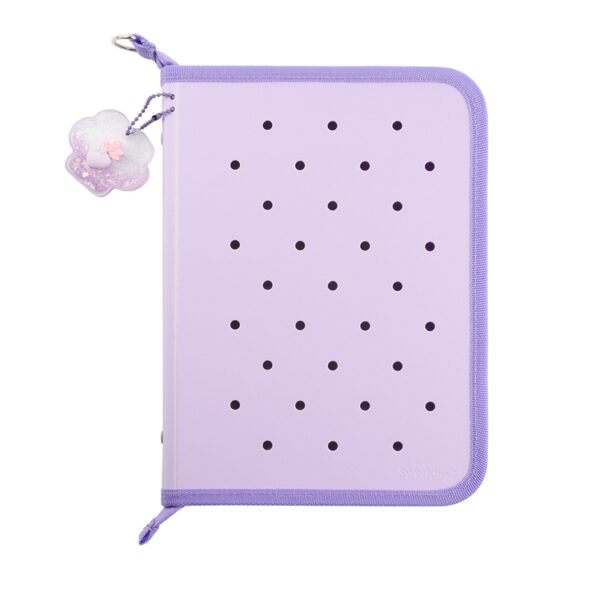 A5 foam board color loose-leaf zipper notebook - Image 2