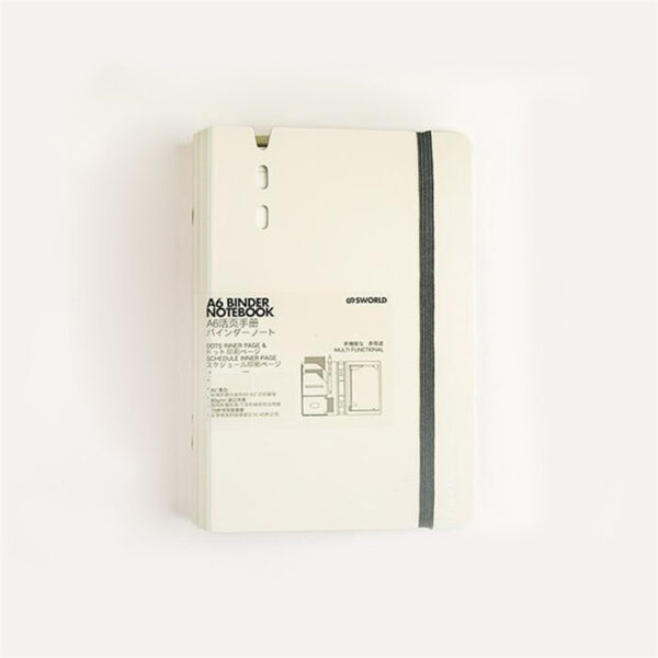 Foam board elastic band closed loose-leaf notebook - Image 4